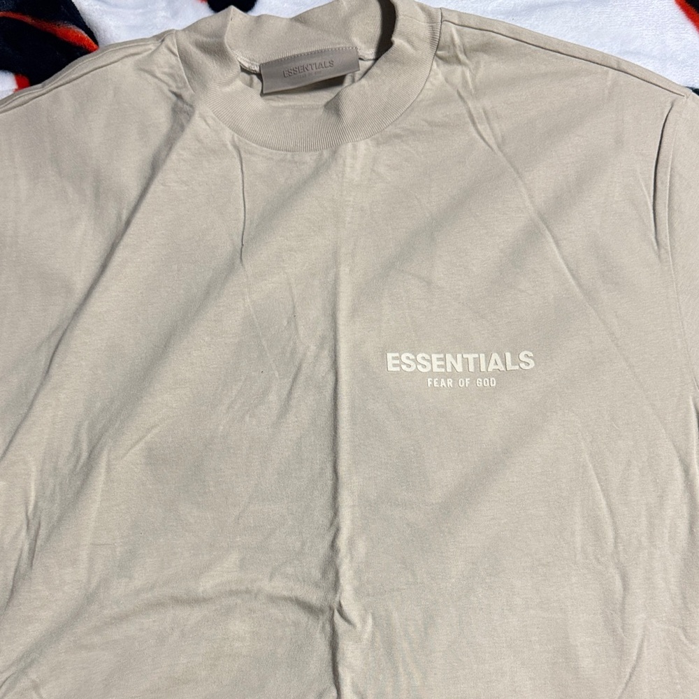 Essentials Beige T-Shirt